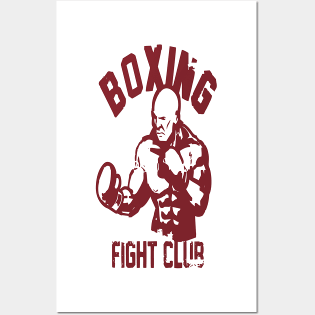 Boxing fight club Wall Art by D_creations